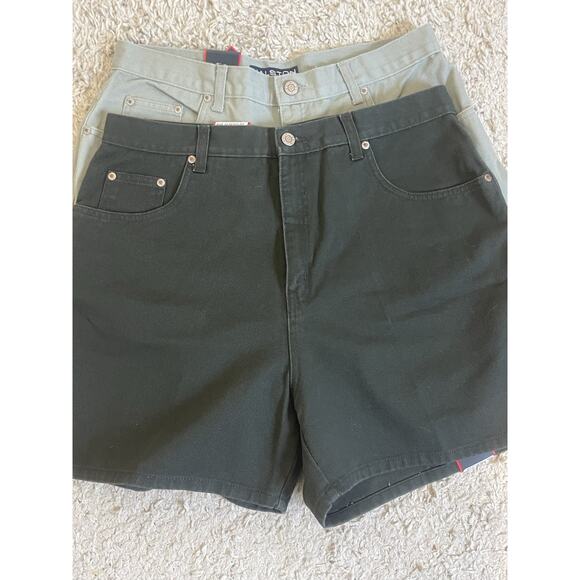 Vintage Halston Jeanswear Womens Mom Jean Shorts High Rise | NWT| Pair| Size 14 - Picture 2 of 9